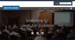 Desktop Screenshot of jewsforjudaism.org